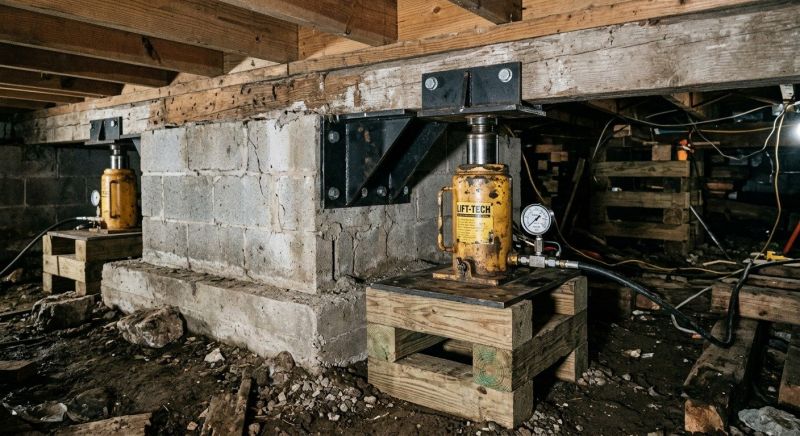 House Foundation Leveling