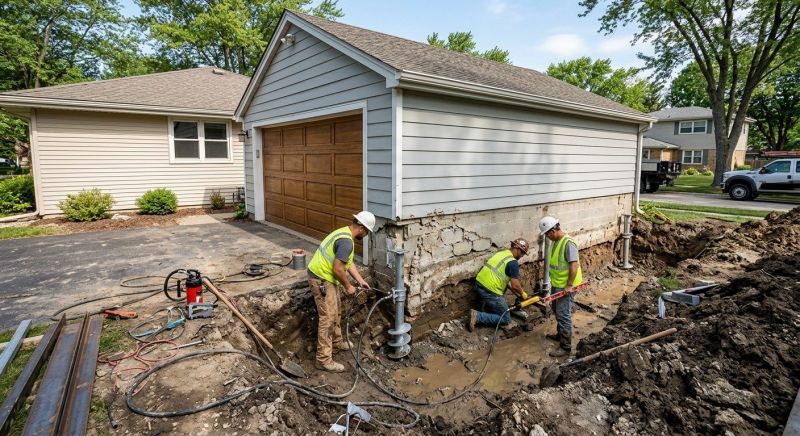 Basement Foundation Repair in Raynham, MA