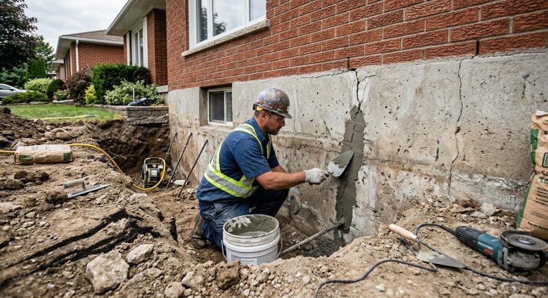 Basement Foundation Repair in Sandwich, MA