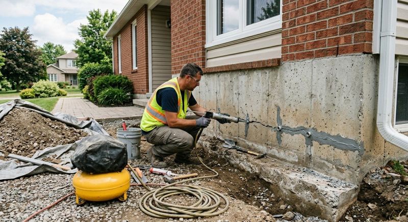 Basement Foundation Repair in Scituate, MA