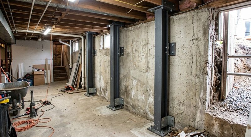 Basement Stabilization in Plymouth, MA