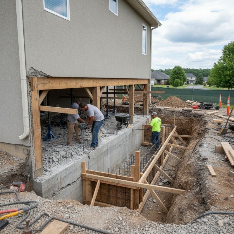 Building Foundation Repair in Abington, MA
