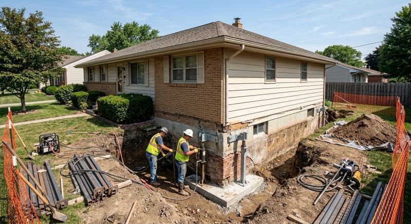 Building Foundation Repair in Duxbury, MA