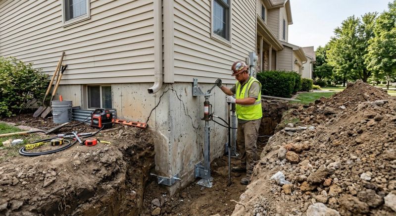 Building Foundation Repair in Lakeville, MA