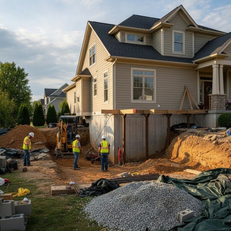 Building Foundation Repair in Norwell, MA