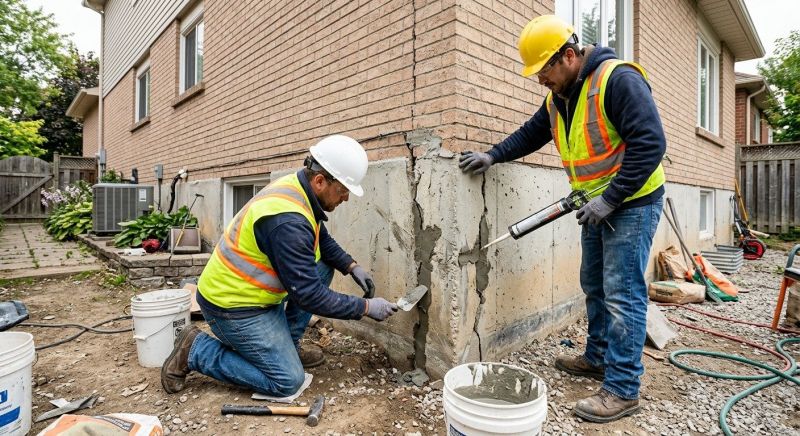 Building Foundation Repair in West Bridgewater, MA