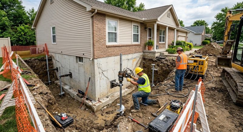 Building Foundation Repair in West Wareham, MA