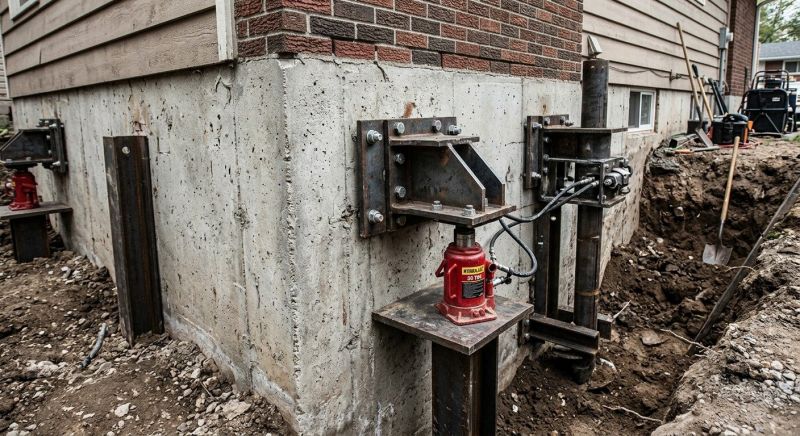 Concrete Foundation Leveling in East Taunton, MA