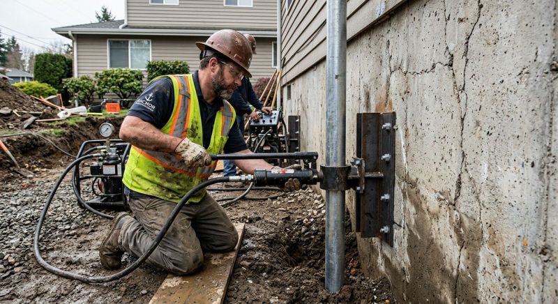 Concrete Foundation Leveling in Scituate, MA