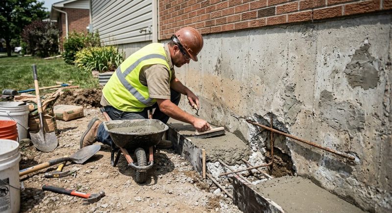 Concrete Foundation Repair in Berkley, MA