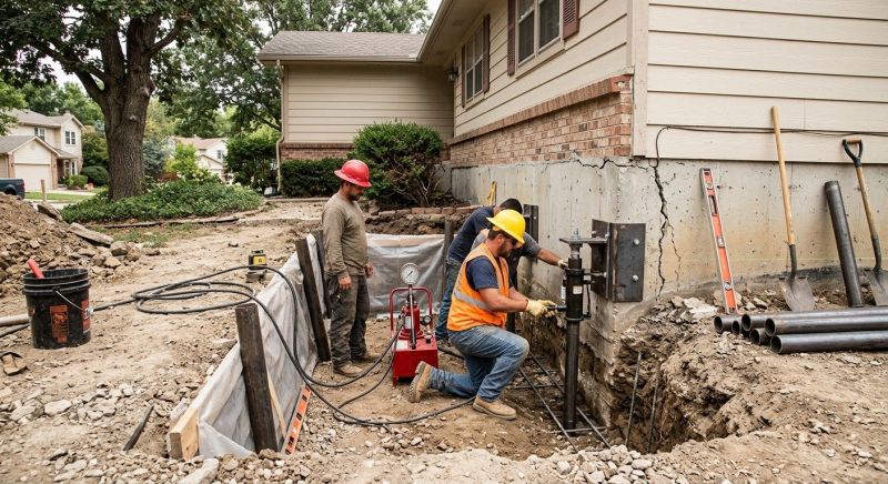 Concrete Foundation Repair in Rockland, MA