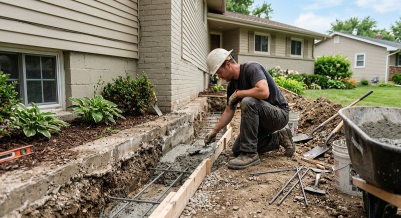 Concrete Foundation Repair in Taunton, MA