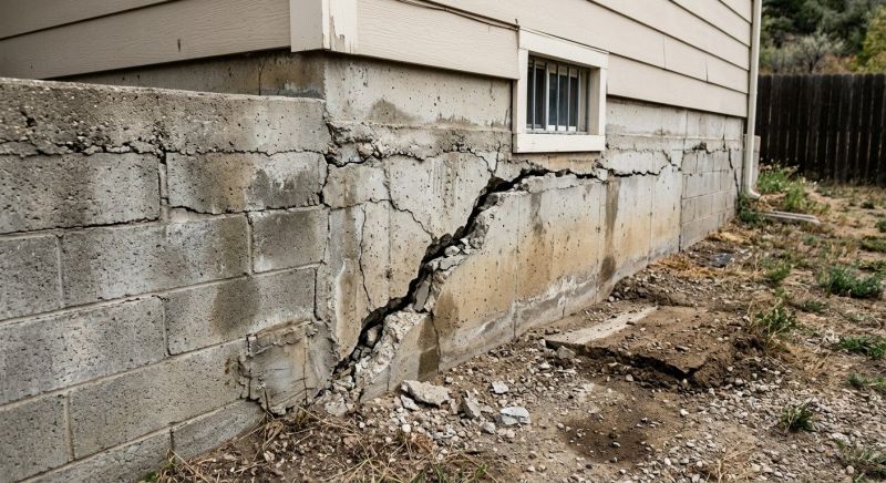 Cracked Foundation Repair in Berkley, MA
