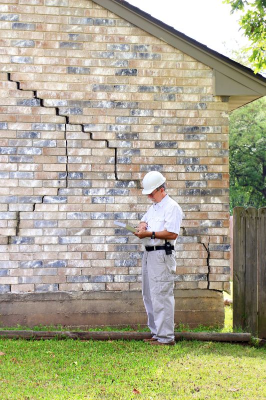 Cracked Foundation Repair in Raynham, MA