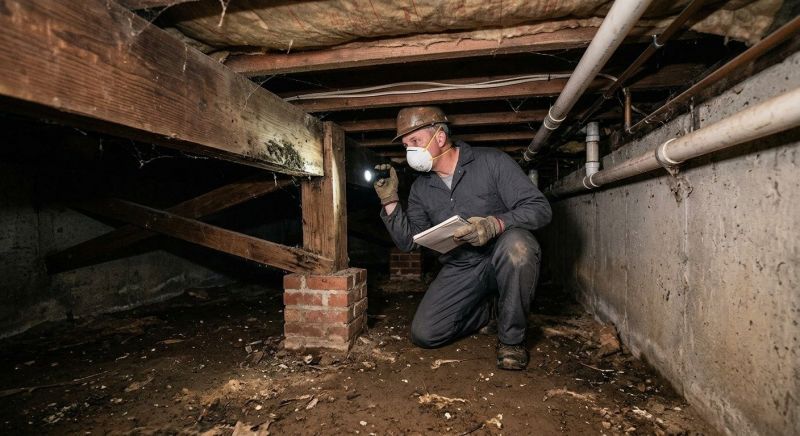Crawl Space Leveling in Plymouth, MA