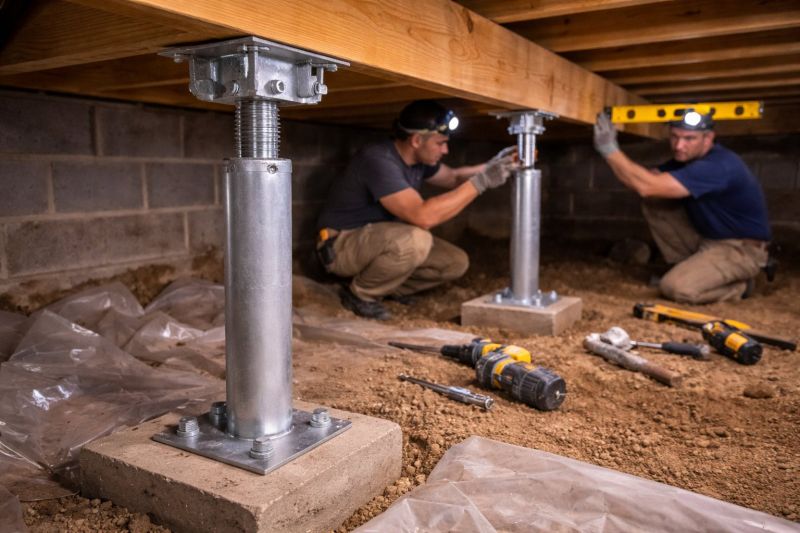 Crawlspace Structural Repair in Plymouth, MA