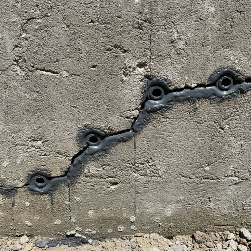 Foundation Crack Sealing in Plymouth, MA