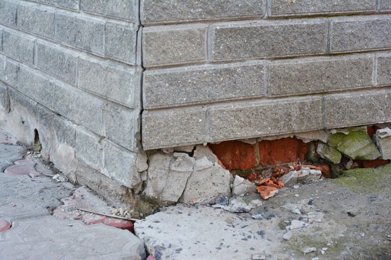 Foundation Damage Repair in Plymouth, MA
