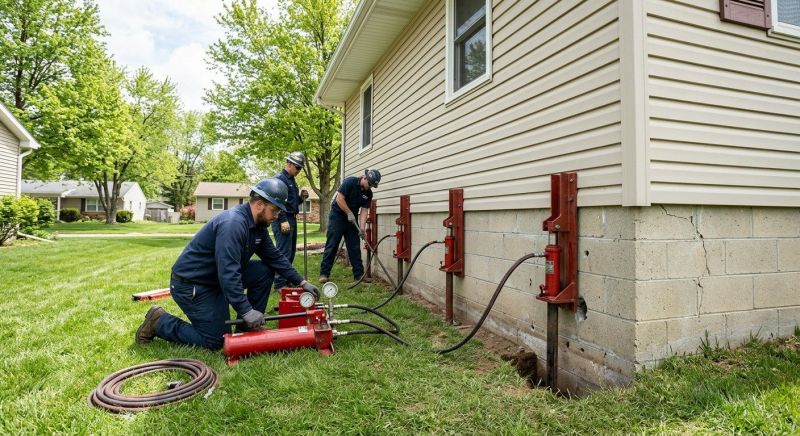 Foundation Jacking in Abington, MA