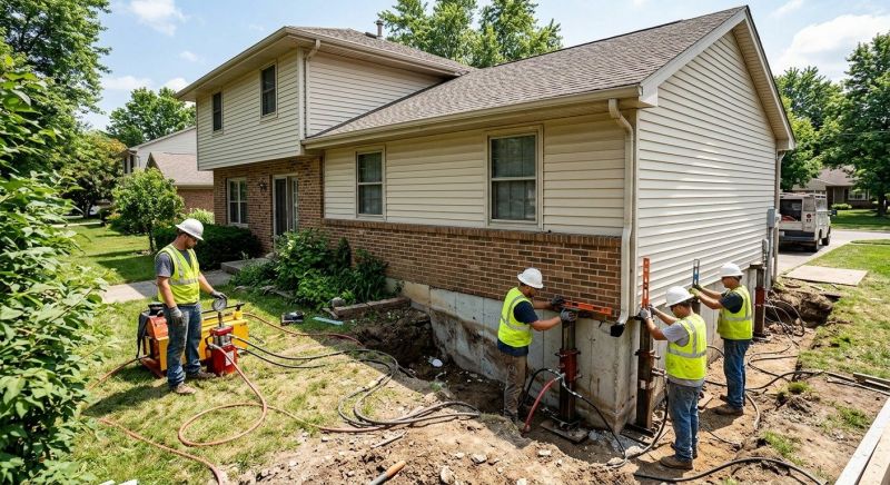 Foundation Jacking in Hanson, MA