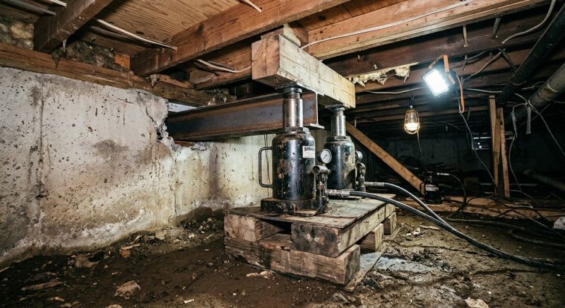 Foundation Jacking in North Dartmouth, MA