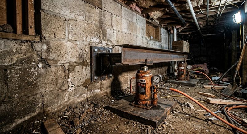 Foundation Jacking in Norwell, MA