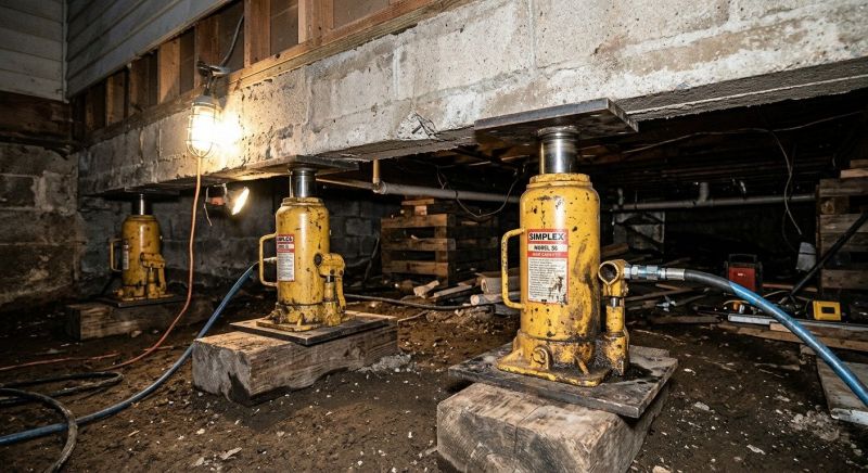 Foundation Jacking in South Dartmouth, MA