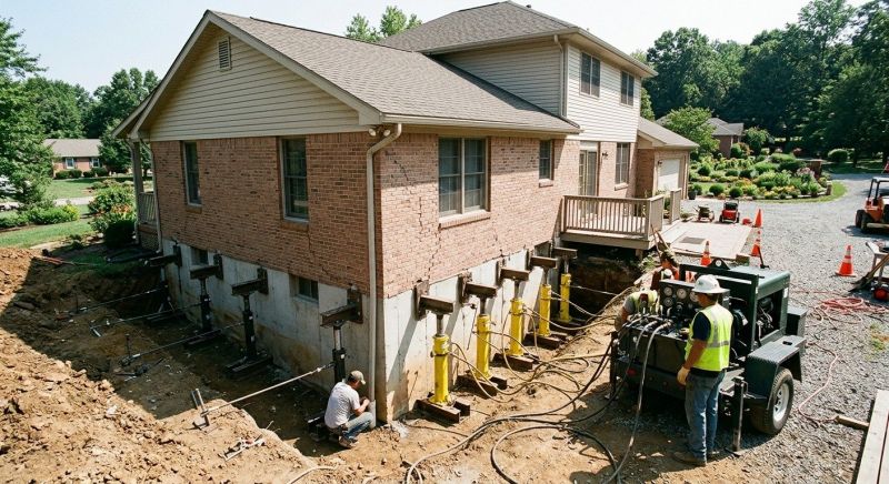 Foundation Jacking in Wareham, MA
