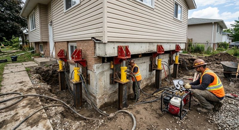 Foundation Lifting in Plymouth, MA