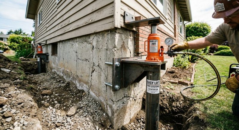 Foundation Lifting in Rochester, MA
