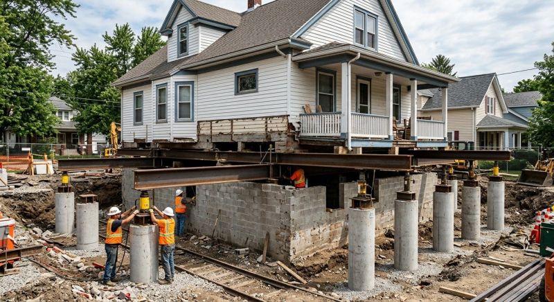Foundation Raising in Norwell, MA