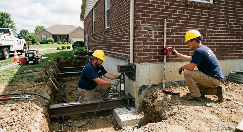 Foundation Releveling in Plymouth, MA