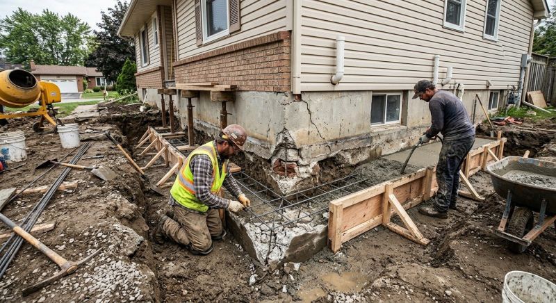 Foundation Repair in Rockland, MA