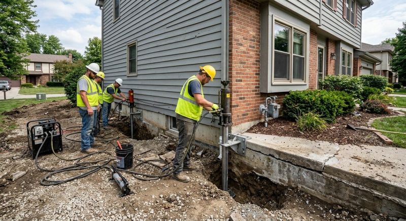 Foundation Stabilizing in Fairhaven, MA