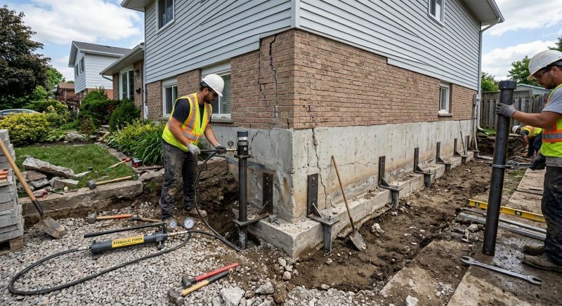 Foundation Stabilizing in Falmouth, MA
