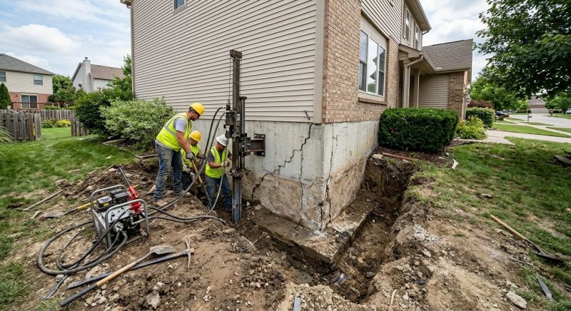 Foundation Stabilizing in Falmouth, MA