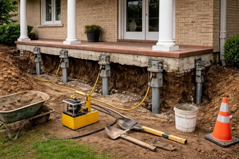 Foundation Stabilizing in Hyannis, MA
