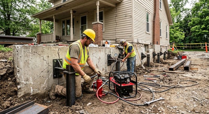 Foundation Stabilizing in Pembroke, MA