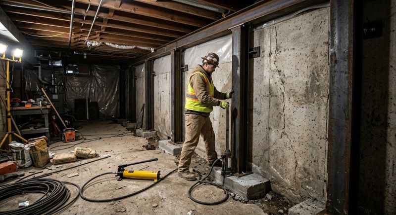 Foundation Stabilizing in Scituate, MA