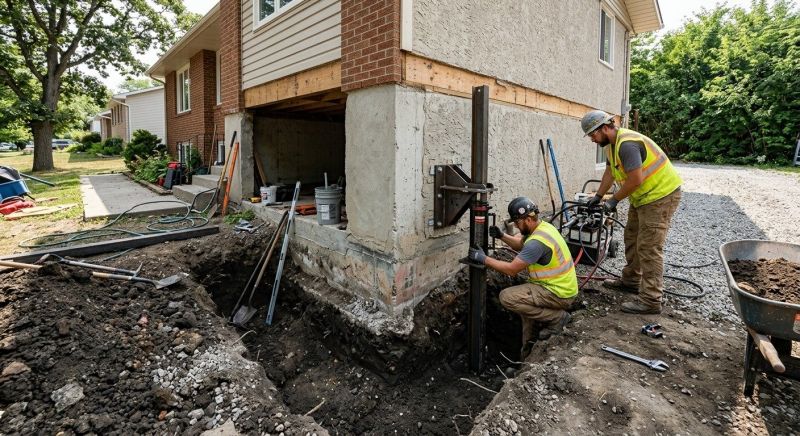 Foundation Structural Repair in East Taunton, MA