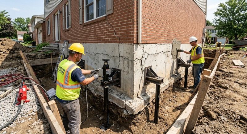 Foundation Structural Repair in West Bridgewater, MA
