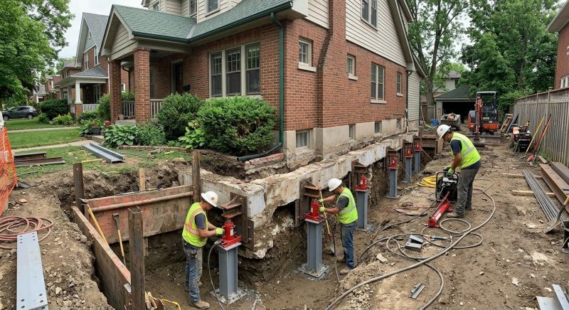 Foundation Underpinning in Plymouth, MA