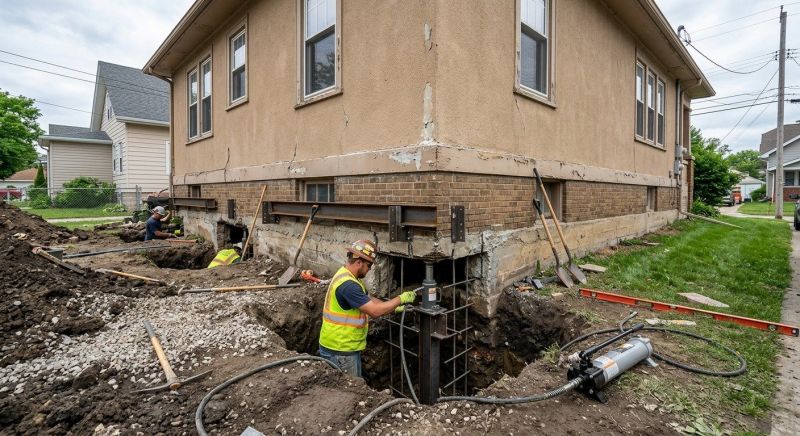 Foundation Underpinning in Plymouth, MA
