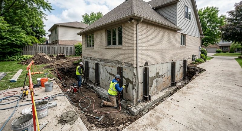 Home Foundation Repair in Abington, MA