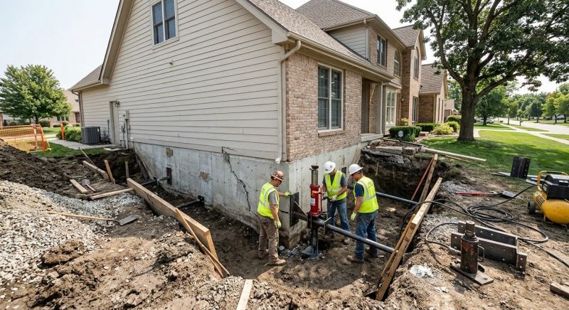 Home Foundation Repair in Bridgewater, MA