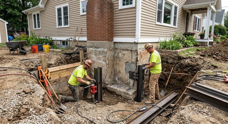 Home Foundation Repair in Cotuit, MA
