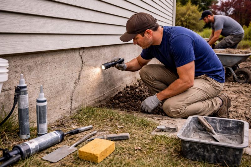 Home Foundation Repair in Duxbury, MA