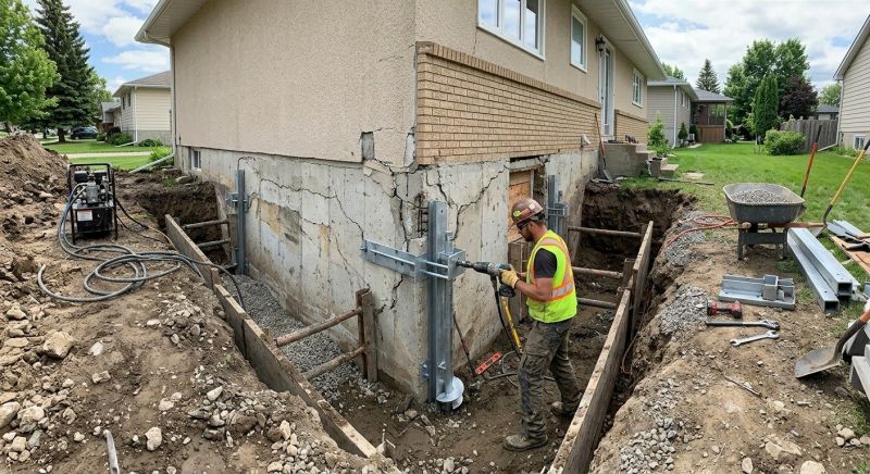 Home Foundation Repair in Hanson, MA