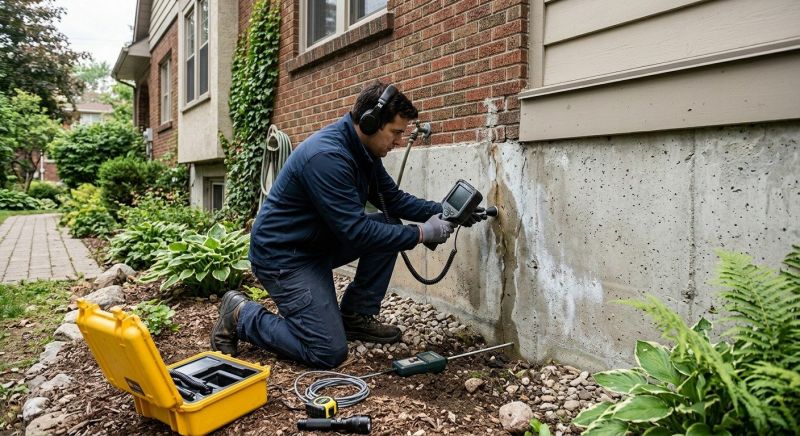 Leaking Foundation Repair in Plymouth, MA