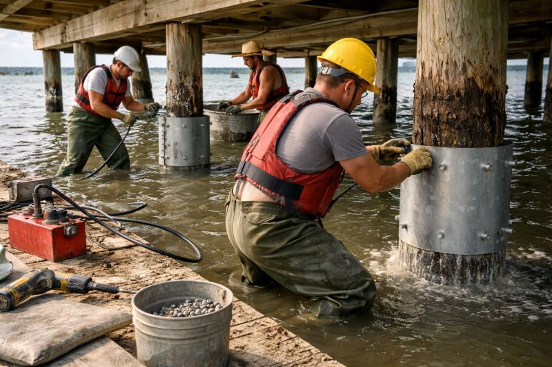 Piling Repair in Fairhaven, MA